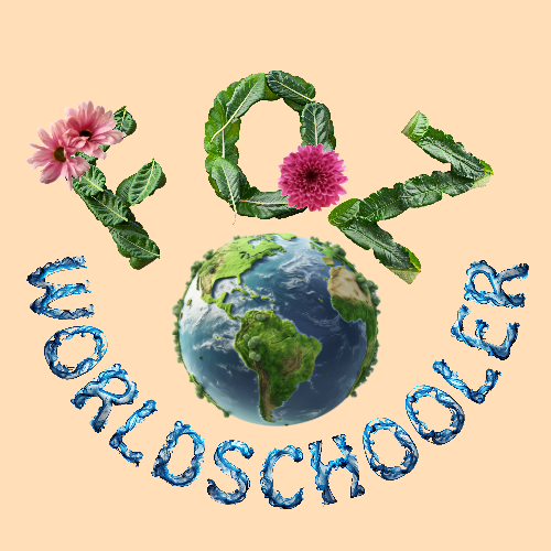 Roots & Routes: Foz Worldschooler Logo